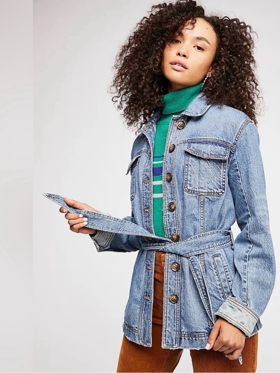 Free People Jackets & Blazers - Free People Heritage Jean jacket size M